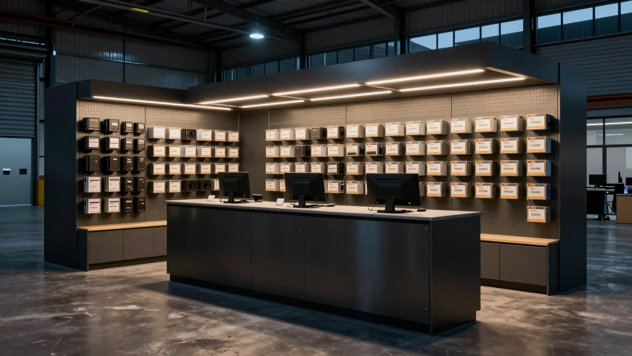 Inside the PC Outfitters shop